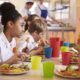 farm to school grant; students eating health school lunch